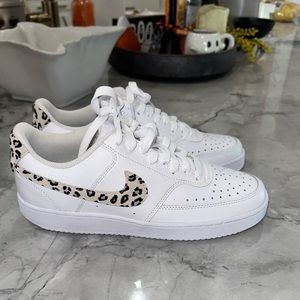 Nike cheetah print sneakers